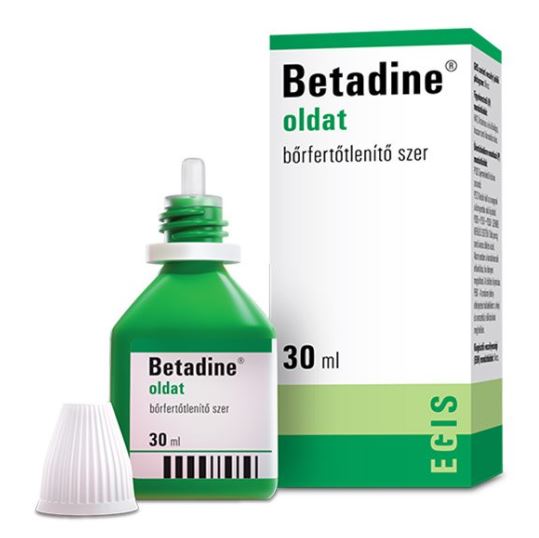 Betadine bőrfertőtlenítő oldat 30 ml