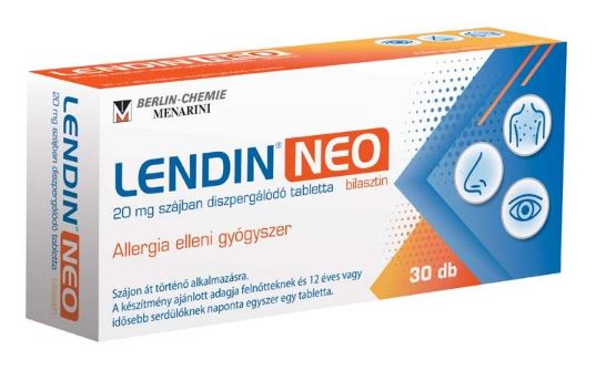 Lendin Neo 20 mg szájban diszpergálódó tabletta 30 db
