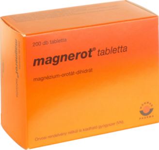 Magnerot tabletta 200 db | Magnézium-pótlás | Gyógyline