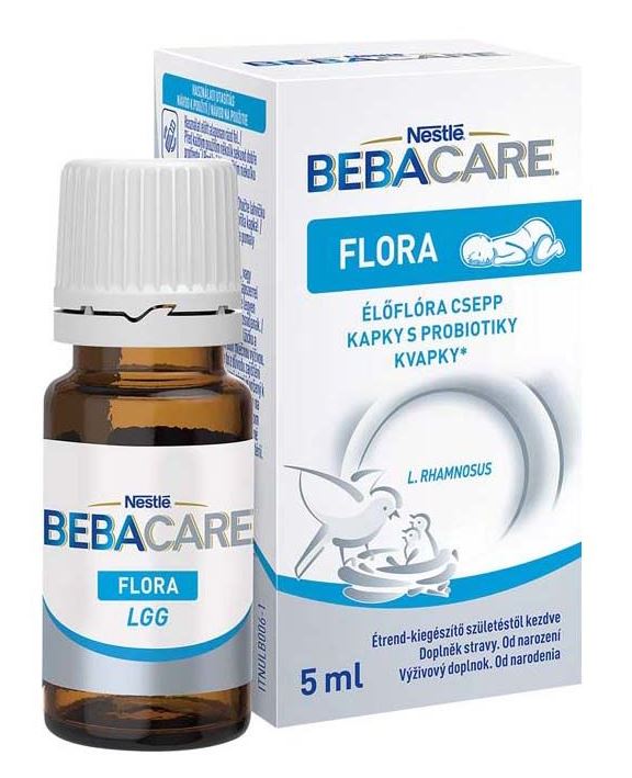 Nestlé BebaCare Flora élőflóra csepp 0 hó+, 5 ml