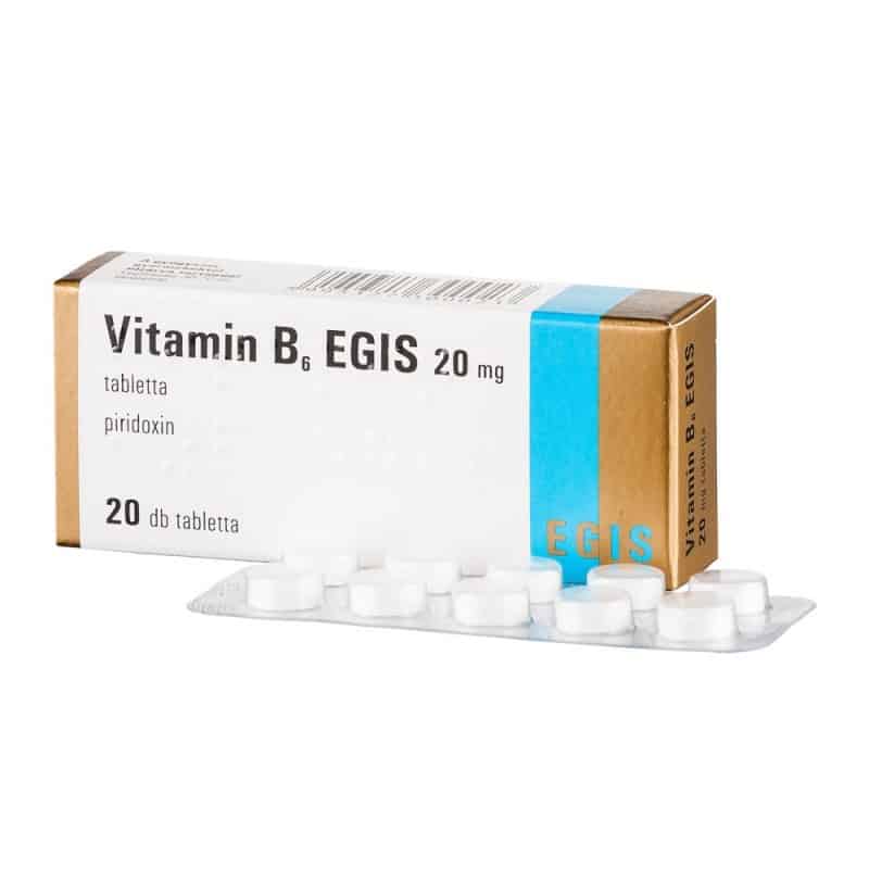Egis vitamin B6 20 mg tabletta 20 db