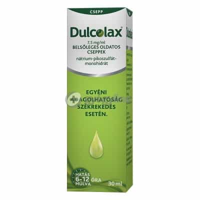 Dulcolax 7,5 mg/ml belsőleges oldatos cseppek 30 ml