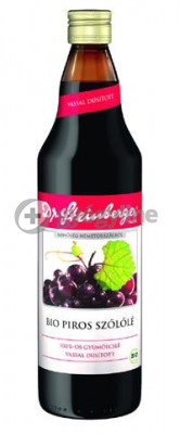 Dr. Steinberger Bio piros szőlőlé 750 ml