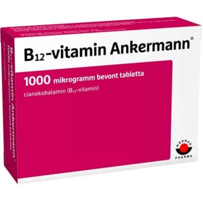 B12-vitamin Ankermann 1000 mikrogramm bevont tabletta 50 db