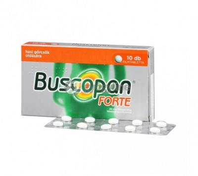 Buscopan forte 20 mg filmtabletta 10 db