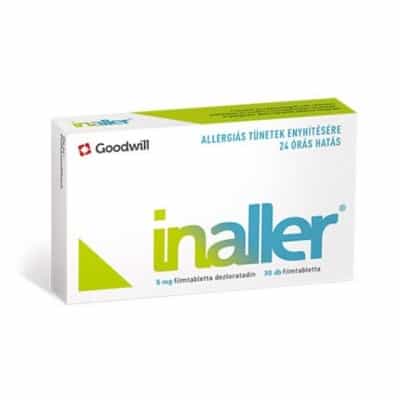 Inaller 5 mg filmtabletta 30 db