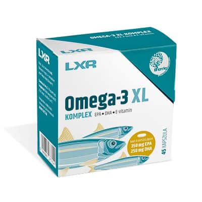 LXR Omega-3 XL komplex étrend-kiegészítő kapszula 45 db