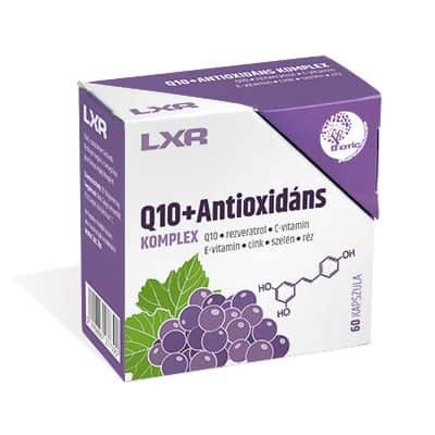 LXR Q10+Antioxidáns komplex étrend-kiegészítő készítmény 60 db