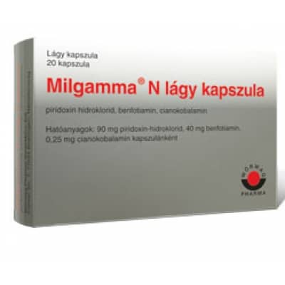 Milgamma N lágy kapszula 20 db