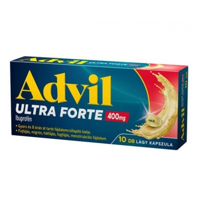 Advil ultra forte fájdalomcsillapító lágyzselatin kapszula 10 db