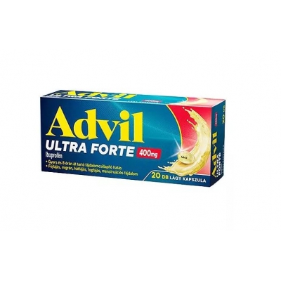 Advil ultra forte fájdalomcsillapító lágyzselatin kapszula 20 db
