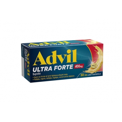 Advil ultra forte fájdalomcsillapító lágyzselatin kapszula 30 db