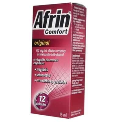 Afrin Comfort original 0,5 mg/ml oldatos orrspray 15 ml