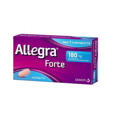 Allegra Forte 180 mg filmtabletta allergiára 50 db