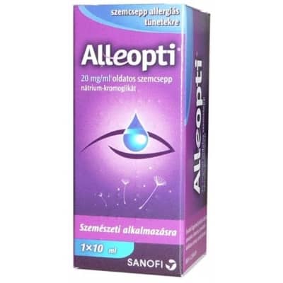 Alleopti 20 mg/ml oldatos szemcsepp 10 ml