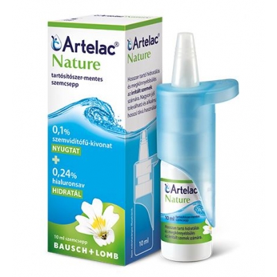 Artelac Nature tartósítószer-mentes szemcsepp 10 ml