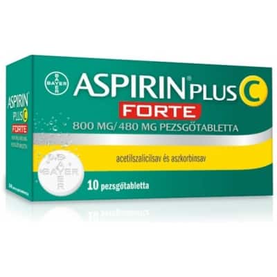 Aspirin Plus C Forte 800 mg/480 mg pezsgőtabletta 10 db