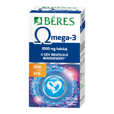 Béres omega-3 lágyzselatin kapszula 100 db