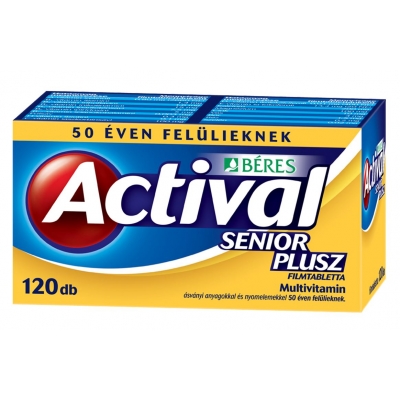 Actival Senior Plusz filmtabletta 90 db + 30 db