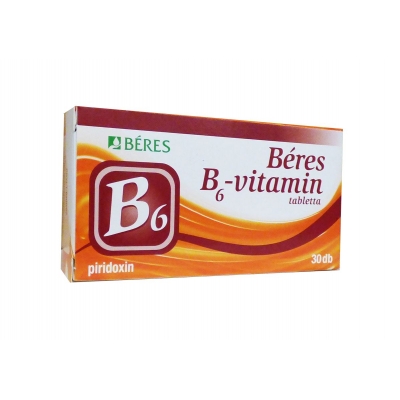Béres B6-vitamin tabletta 30 db