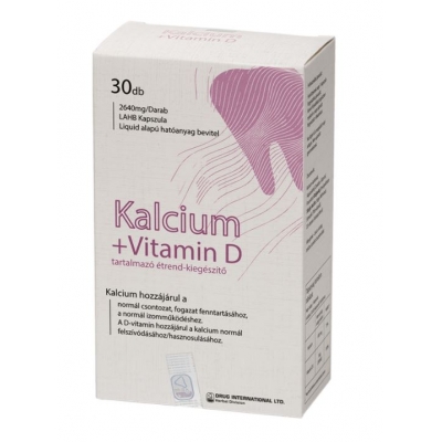 Bio Vitality Kalcium + D-vitamin Lágy zselé kapszula 30 db