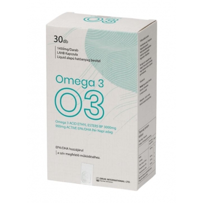 Bio Vitality Omega 3 Lágy zselé kapszula 30 db