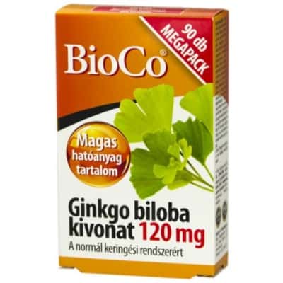 BioCo Ginkgo Biloba kivonat 120 mg tabletta 90 db