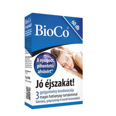 BioCo Jó éjszakát tabletta 60 db