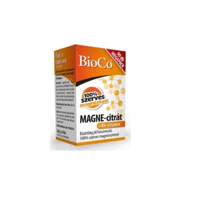 Bioco Magne-citrát + B6-vitamin MegaPack tabletta 90 db