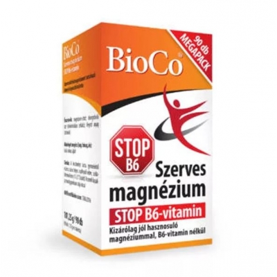 Bioco szerves magnézium tabletta (B6 nélkül) 90 db