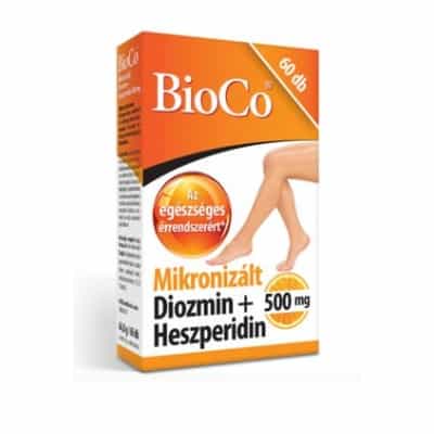 Bioco Mikronizált Diozmin + Heszperidin 500 mg tabletta 60 db