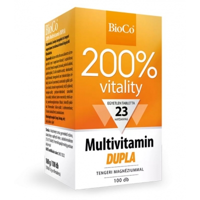 BioCo Multivitamin 200% Vitality filmtabletta 100 db