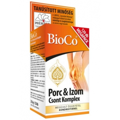 Bioco porc-izom csont komplex étrend-kiegészítő tabletta 120 db