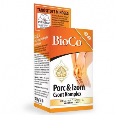 Bioco porc-izom csont komplex étrend-kiegészítő tabletta 60 db