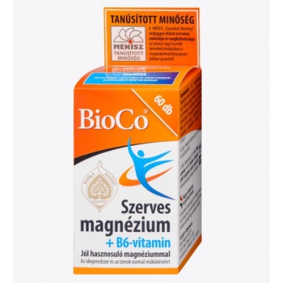 Bioco szerves magnézium+B6 tabletta 90 db