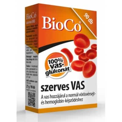 BioCo szerves vas tabletta 90 db