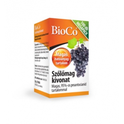 Bioco szőlőmag kivonat tabletta megapack 100 db