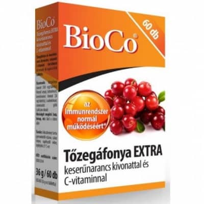 Bioco tőzegáfonya extra tabletta, 60 db