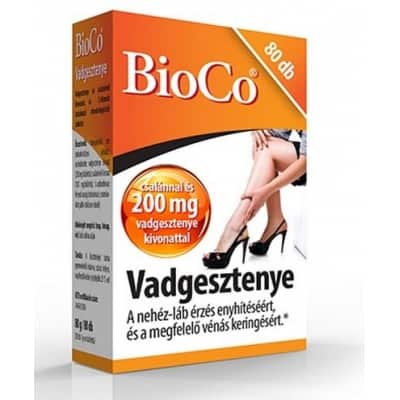Bioco vadgesztenye tabletta 80 db 