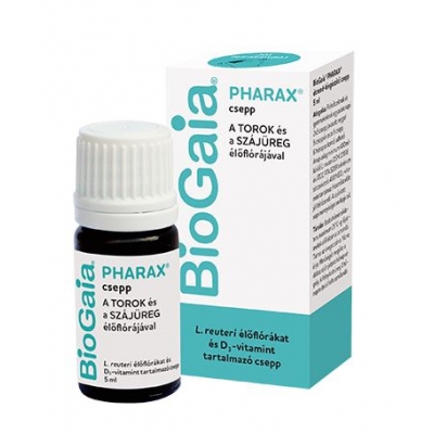 BioGaia PHARAX, étrend-kiegészítő csepp 5 ml