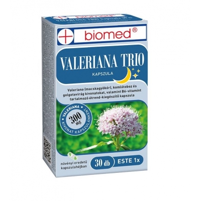 Biomed Valeriana TRIO kapszula 30 db