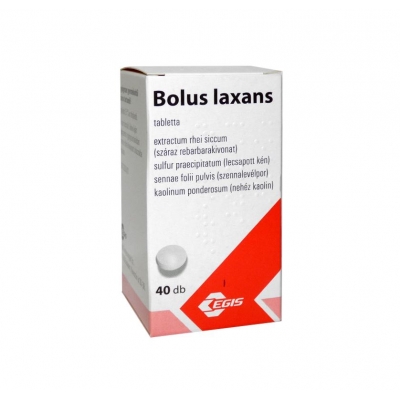 Bolus laxans tabletta 40 db