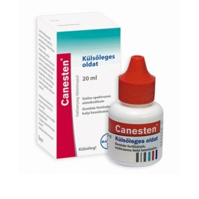 Canesten 10 mg/ml külsőleges oldat 20 ml