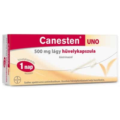 Canesten Uno 500 mg lágy hüvelykapszula 1 db