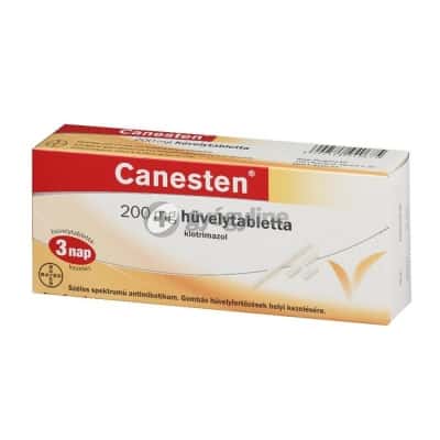 Canesten 200mg hüvelytabletta 3 db