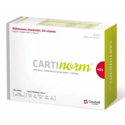 Goodwill Cartinorm+D3 vitamin filmtabletta 60 db