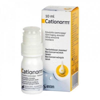 Cationorm emulziós szemcsepp 10 ml