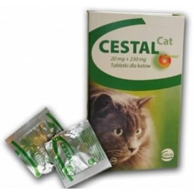Cestal cat bélférgek ellen tabletta 8 db