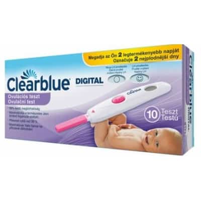Clearblue ovulációs teszt, digitális, 10 db