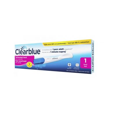 Clearblue gyors eredmény terhességi teszt 1 db